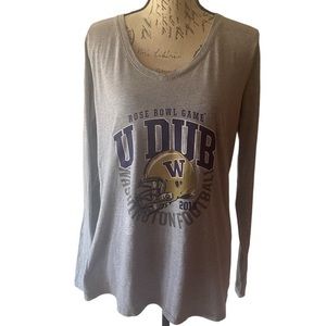 University of Washington Rose Bowl Shirt 2018 Size L